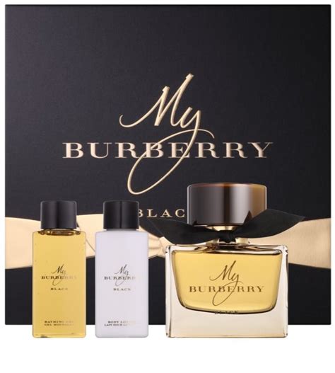 burberry black gift set|burberry gift set boots.